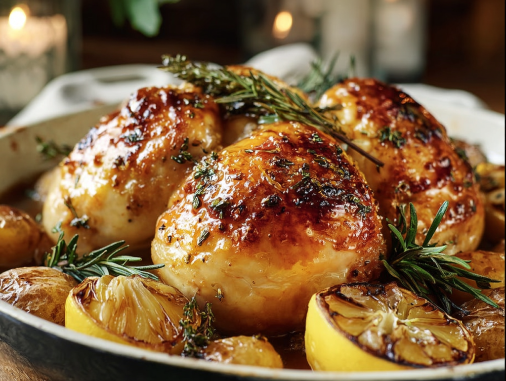 Herb-Roasted Lemon Chicken