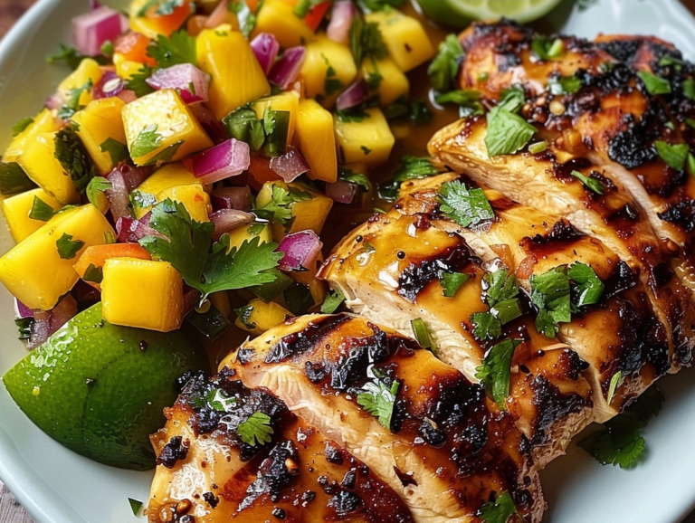 Juicy Honey Lime Chicken with Mango Salsa: A Zesty Delight 7 Juicy Honey Lime Chicken with Mango Salsa: A Zesty Delight