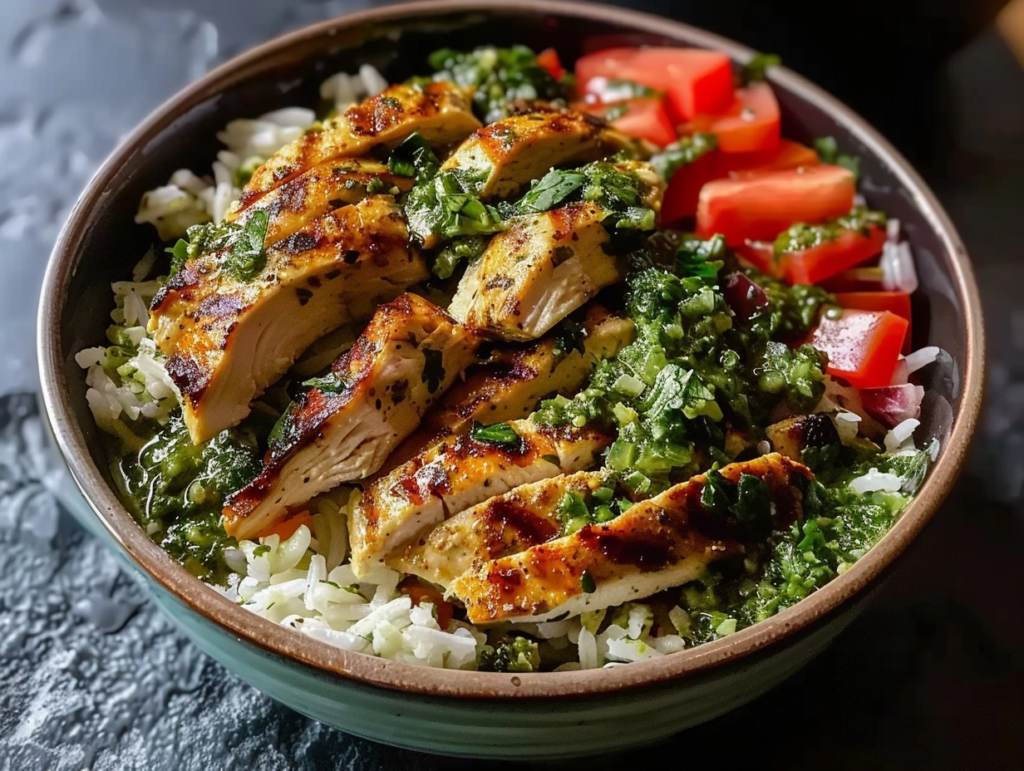 Chimichurri Grilled Chicken Bowl