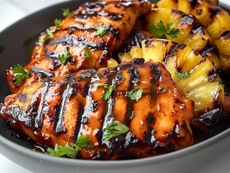 Hawaiian Grilled Chicken and Pineapple Harmony 7 Hawaiian Grilled Chicken and Pineapple Harmony