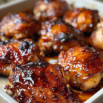 Caramelized BBQ Chicken Thighs in the Oven - Recipe